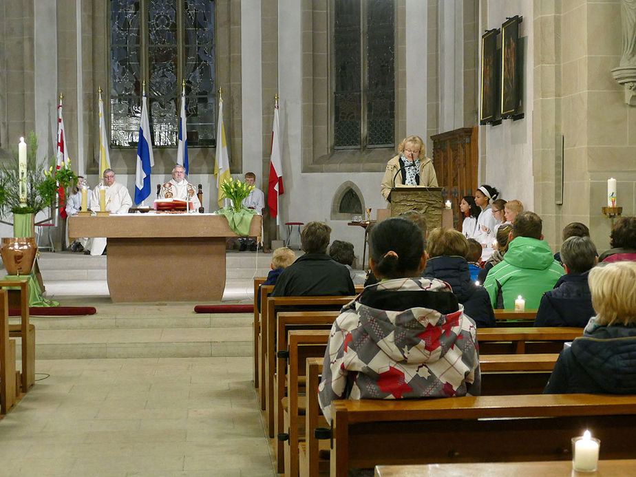 Lumen Christi - Auferstehungsmesse in St. Crescentius (Foto: Karl-Franz Thiede)